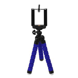 POWSTRO K Mini Portable Flexible Sponge Octopus Tripod Stand Mount With Holder For Phone Gopro Camera Tripode Drop Shipping