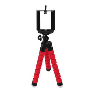 POWSTRO K Mini Portable Flexible Sponge Octopus Tripod Stand Mount With Holder For Phone Gopro Camera Tripode Drop Shipping