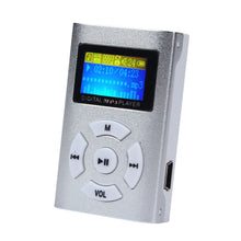 USB Mini MP3 Player LCD Screen Support 32GB Micro SD TF Card