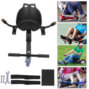 Three Wheel Go Kart Adjustable Hover Seat HoverKart For Swegway Hoverboard Accessories Electric Scooter For Adults Kids